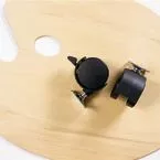 BEST PLASTIC CASTER SET/4