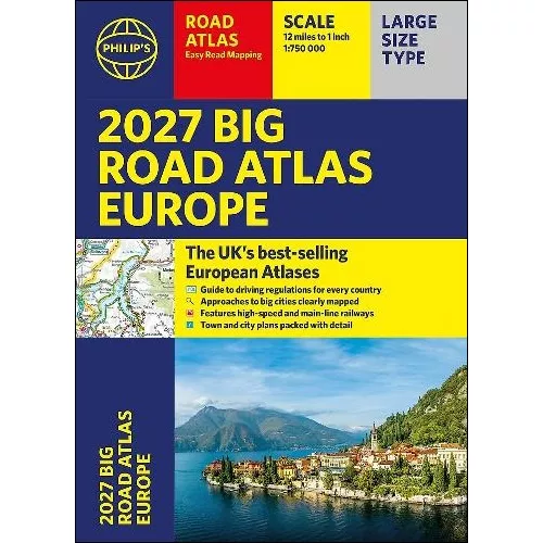 Big Road Atlas Europe