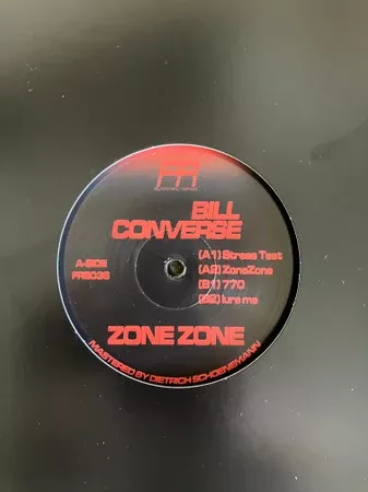 Bill Converse - Zone Zone (2x12")