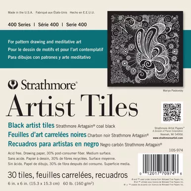 Black Artist Tiles Pad