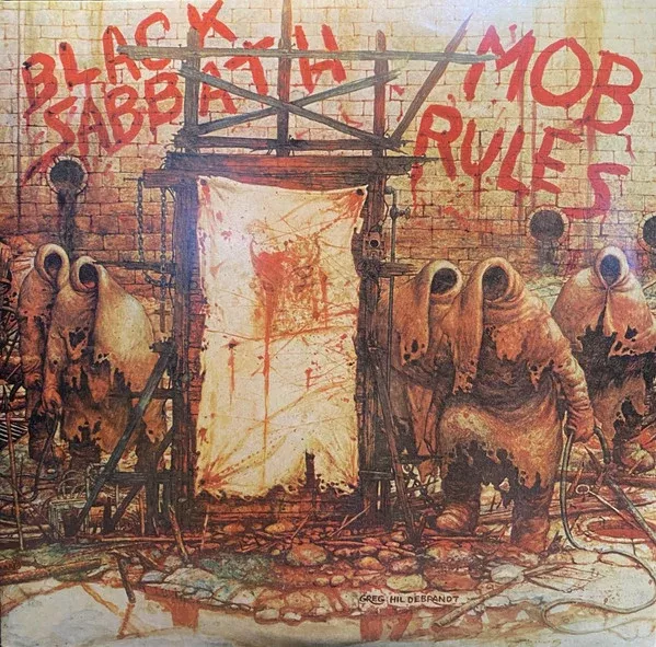 Black Sabbath - Mob Rules (LP, Album, RE, RM + LP)