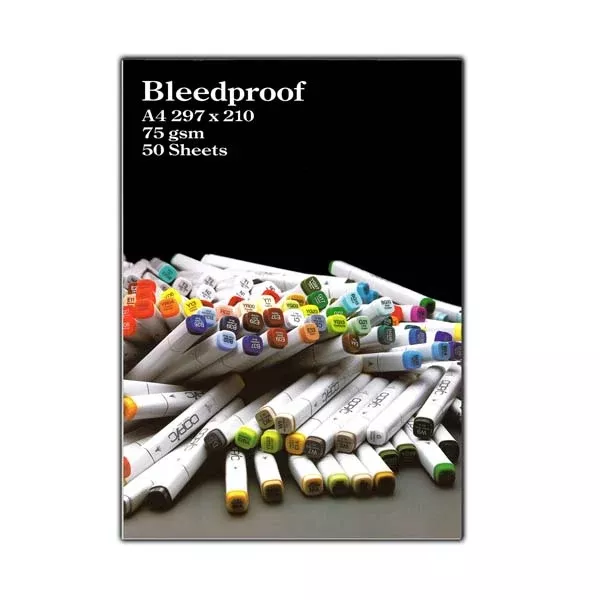 Bleedproof Pad A4, 75gsm, 50sh