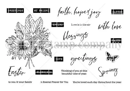 Blooming Blessings {FRONT & CENTER stamps}