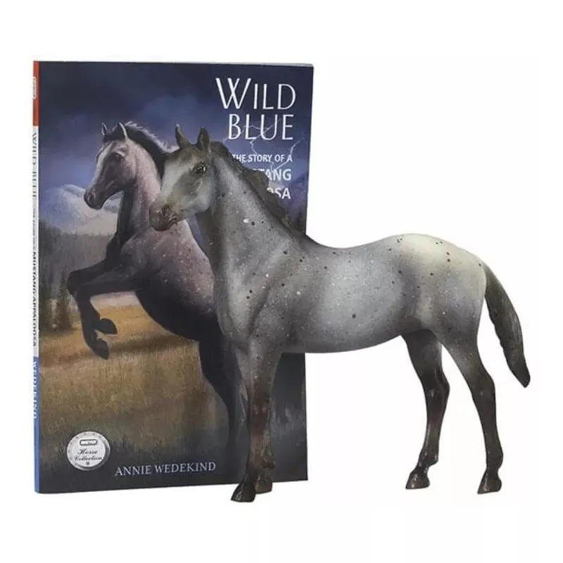 Breyer Freedom Series "Wild Blue Book and Model Set"