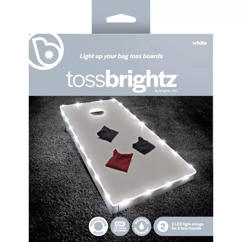 Brightz Toss Brightz White LED ABS Plastics