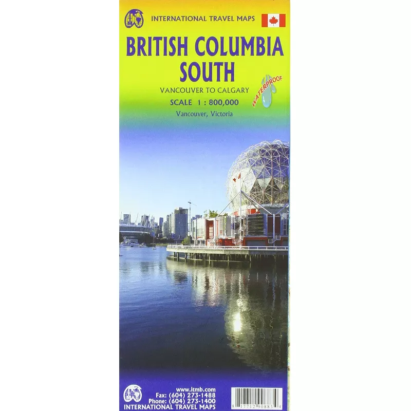 British Columbia South Map