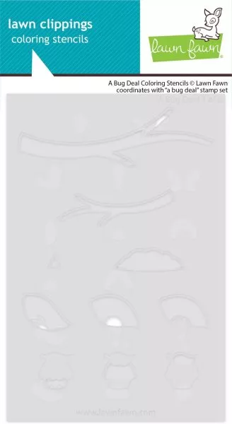 A Bug Deal - Coloring Stencils - Lawn Fawn