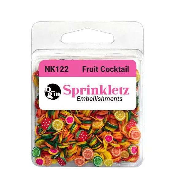 Buttons Galore and More - Sprinkletz - Fruit Cocktail