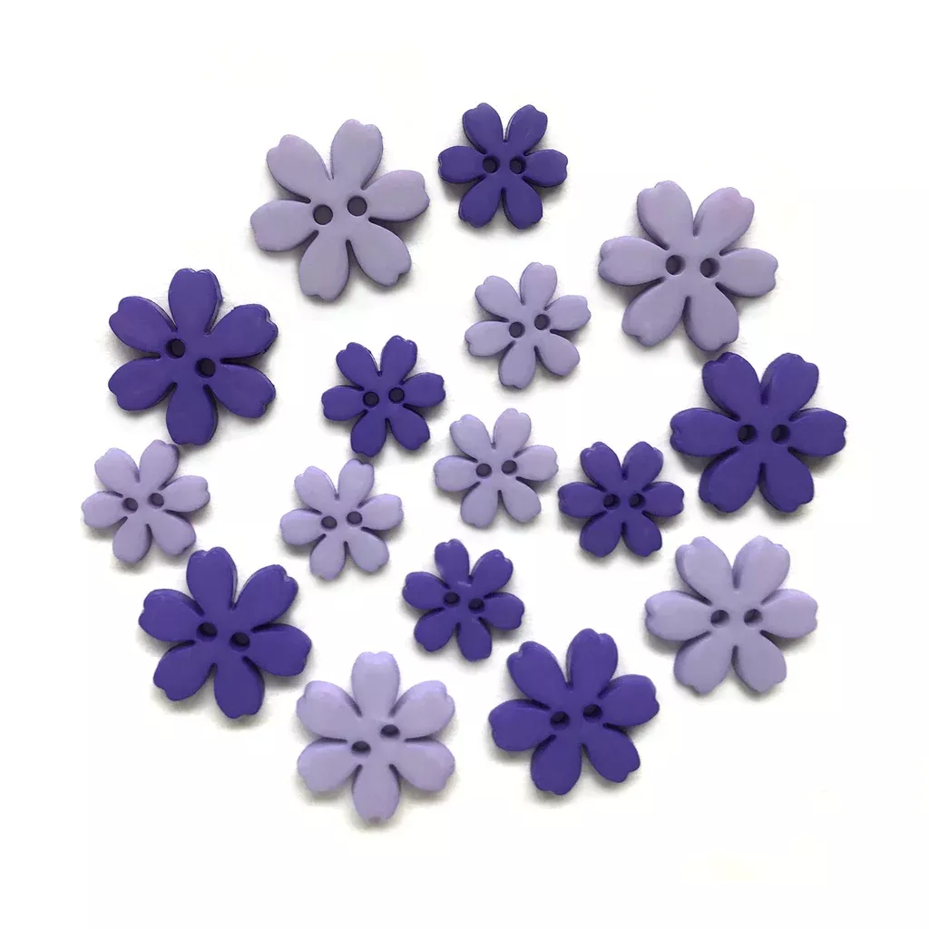 Buttons Galore Small Buttonz Iris