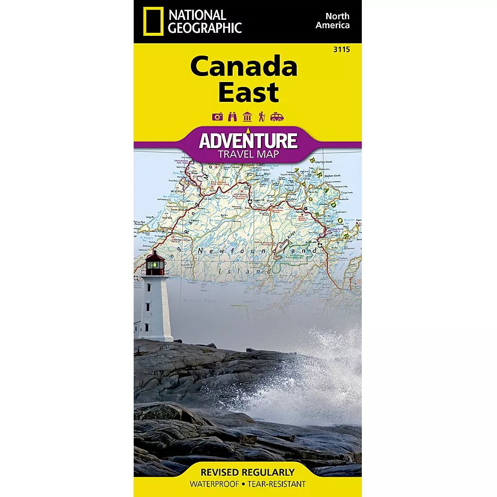 Canada East Adventure Map 3115