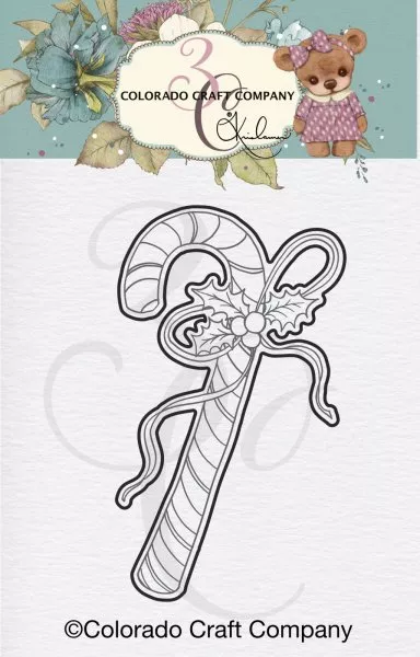 Candy Cane Cutie Mini - Dies - Colorado Craft Company