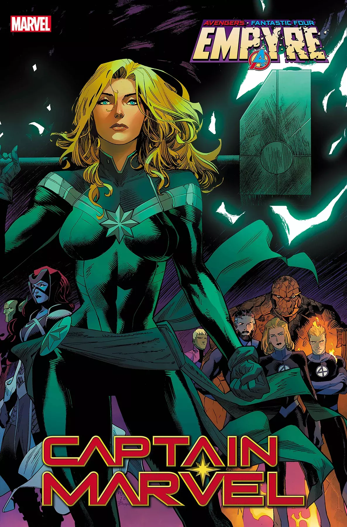 Captain Marvel #18 B Dan Mora Empyre Variant Emp (07/29/2020) Marvel