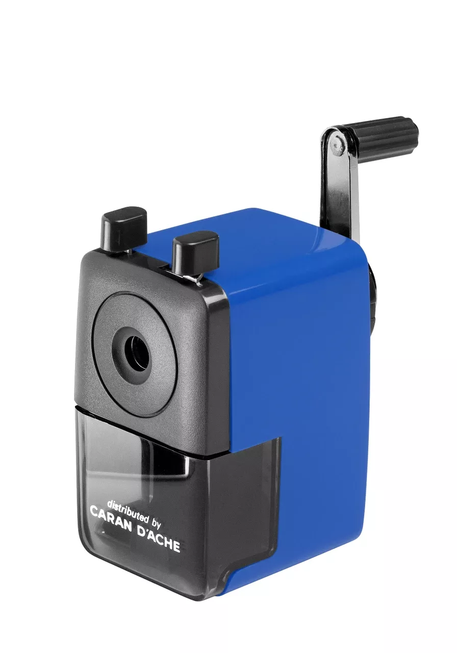 Caran d'Ache Pencil Sharpening Machine Plastic Blue |466.160