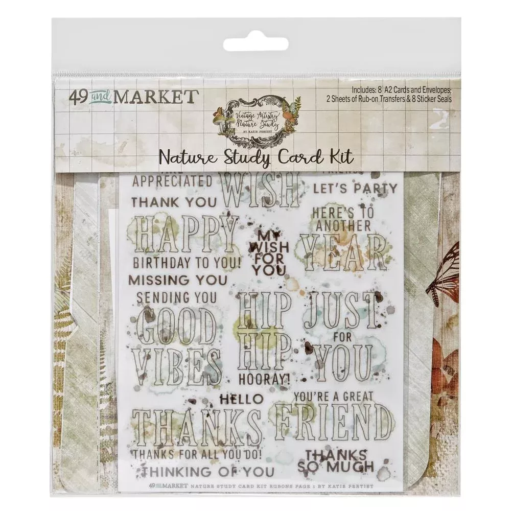 Card Kit: 49 And Market Card Kit-Nature Study