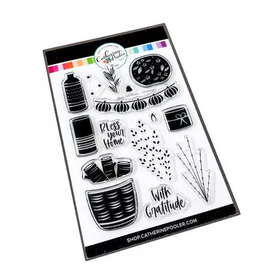 Catherine Pooler Designs - Clear Stamps - Bless This House
