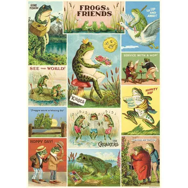 Cavallini Paper, Frogs & Friends