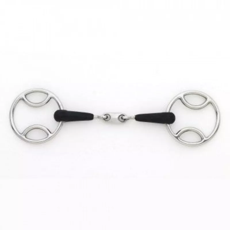 Centaur Horsecare Eco Pure Loop Ring Gag Oval Stainless Steel Bit