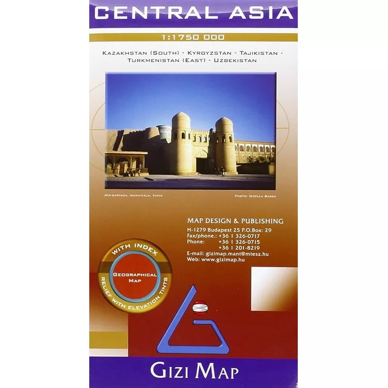 Central Asia Map