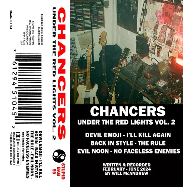 Chancers - Under The Red Lights Vol. 2 (Cassette)