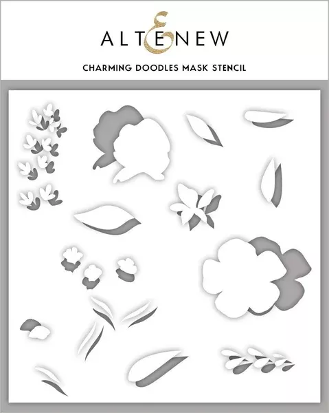 Charming Doodles Mask Stencil - RETIRING
