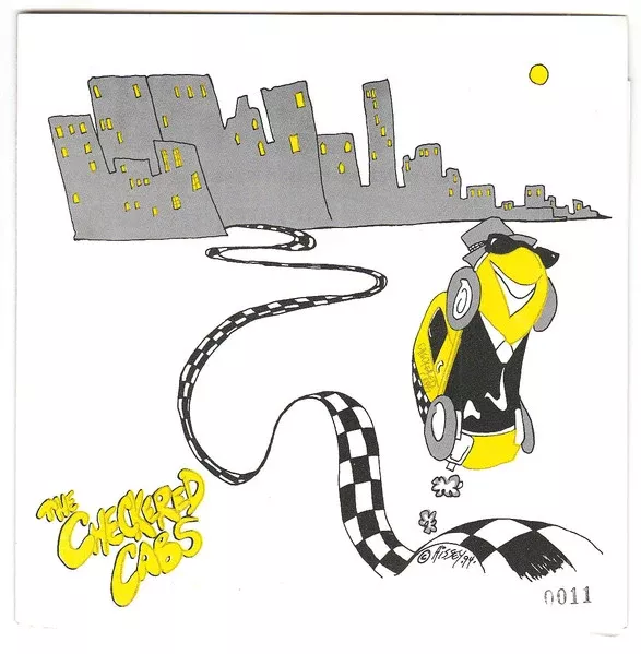 The Checkered Cabs - Something About The Weekend b/w Heathcliff 8 (7")