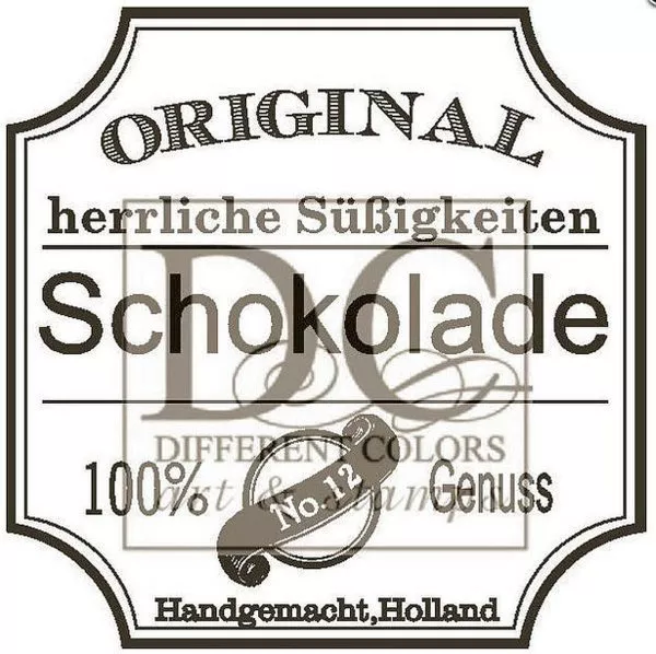Chocolate Label