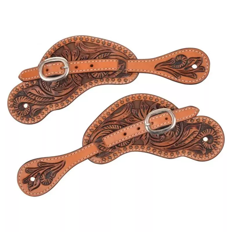 Classic Texas Flower Spur Straps