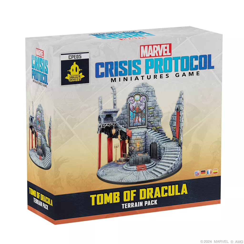 CLEARANCE Marvel Crisis Protocol Tomb of Dracula Terrain Pack