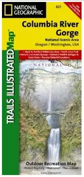 Columbia River Gorge (National Geographic Map)