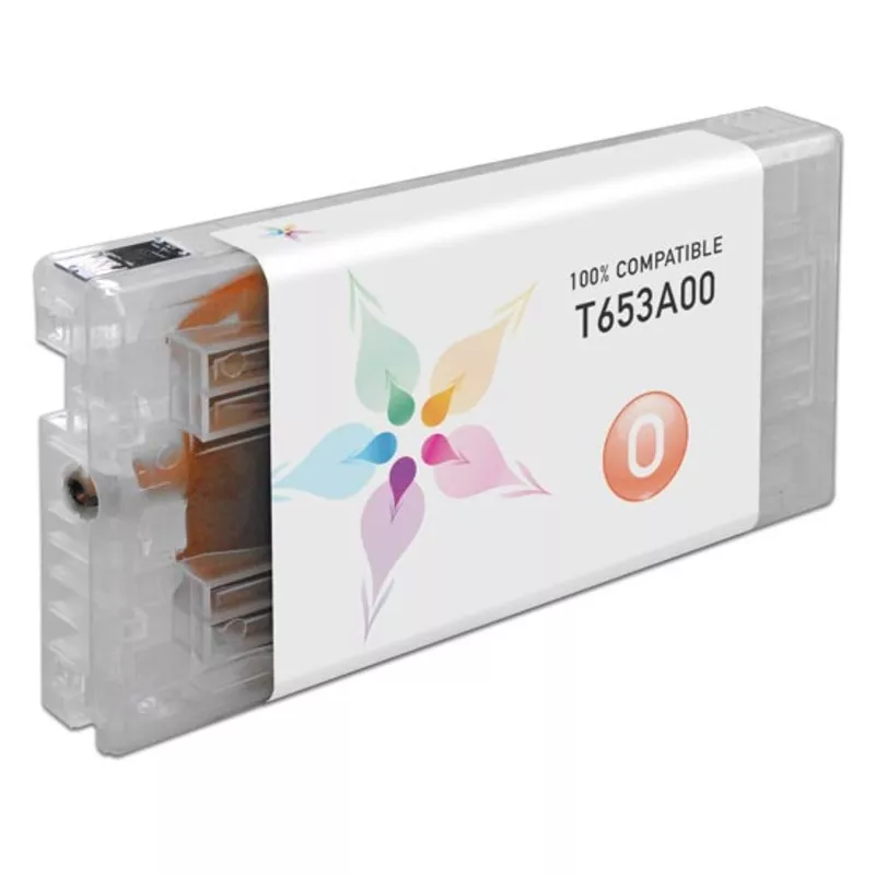 Compatible Epson T653A00 Orange Ink Cartridge