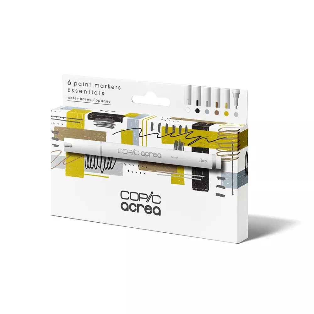 Copic Acrea Paint Marker Set 6 Essentials