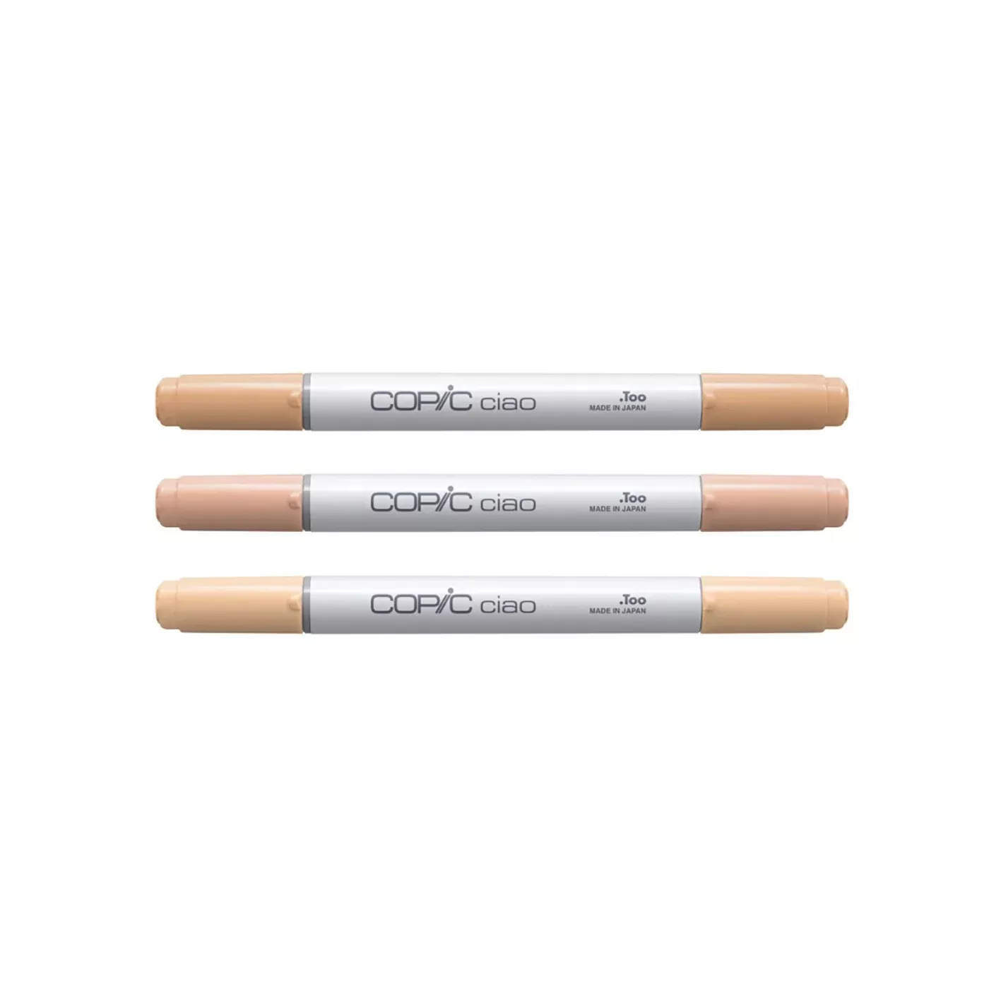 Copic Ciao Exclusive Earth Tones Assortment A, 3Pk Bundle