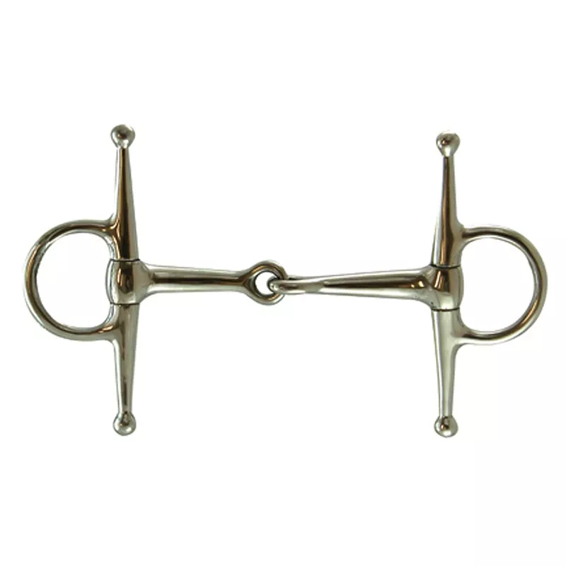 Coronet Full Cheek Stainless Steel Snaffle Pony Bit