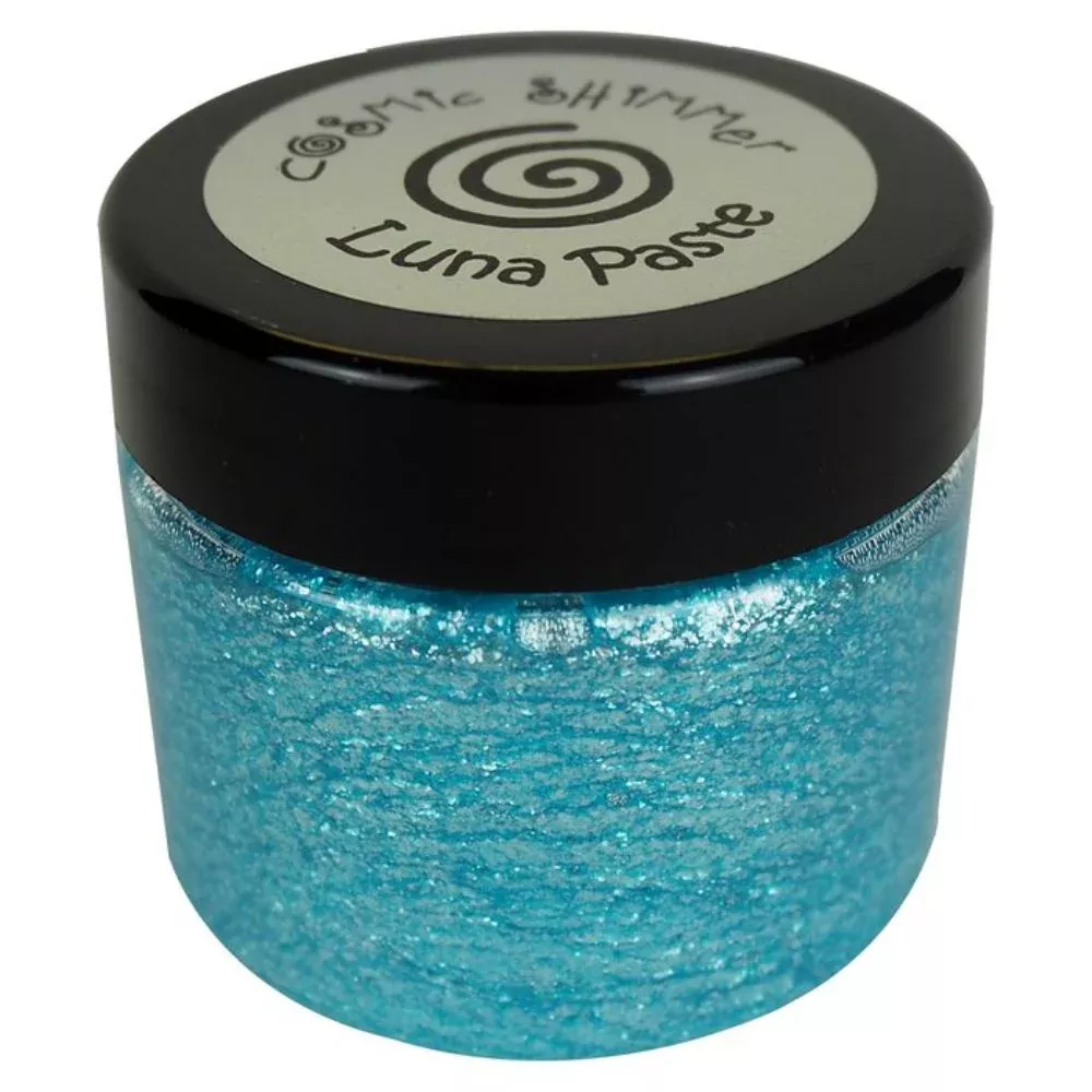 Cosmic Shimmer Luna paste Stellar Aqua