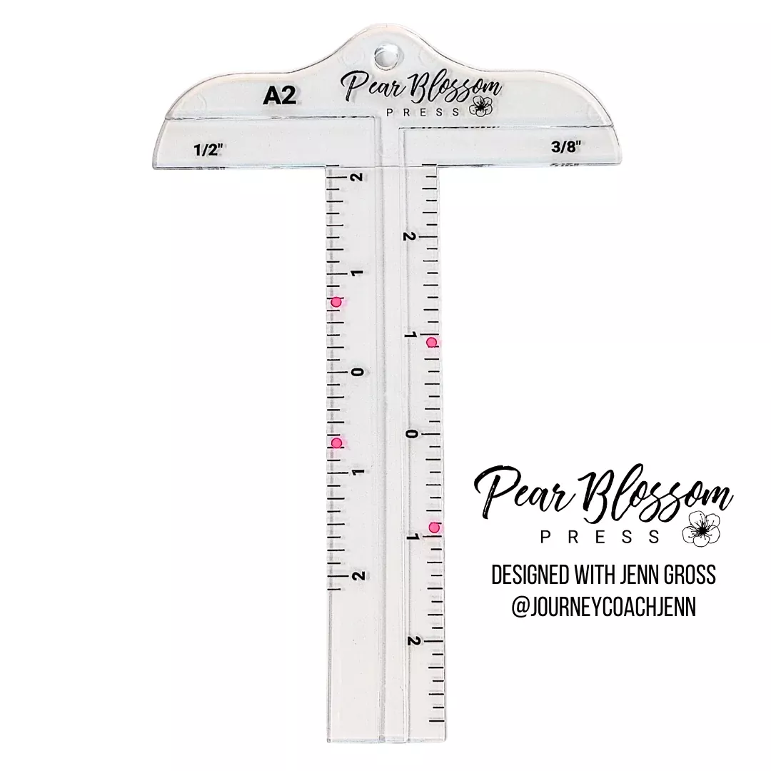 Crafting Tools: Pear Blossom Press-CARDMAKER’S T-SQUARE A2