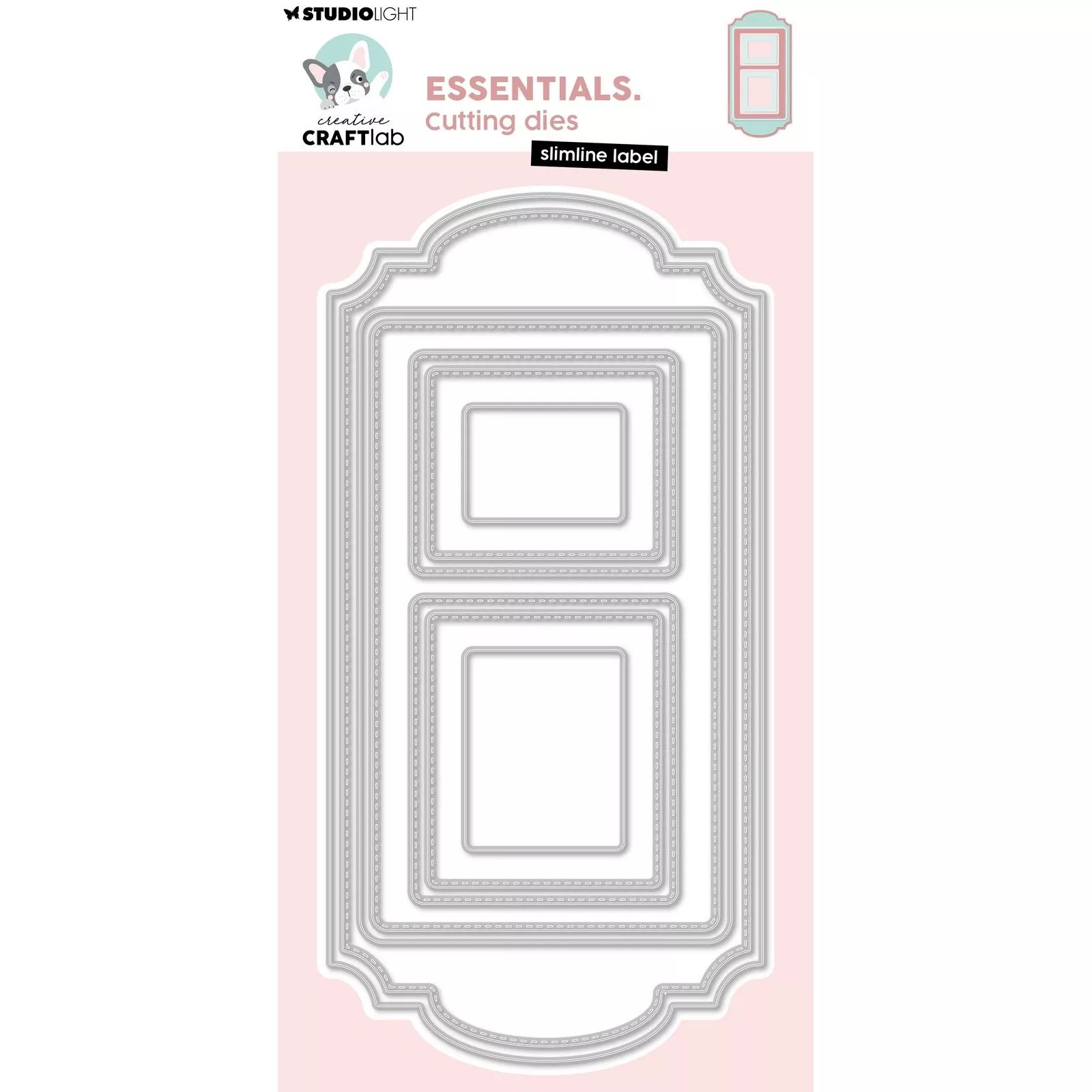 Creative Craftlab • Essentials Cutting Die Slimline label