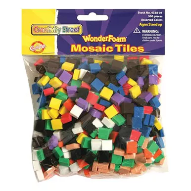 Creativity Street WonderFoam Mosaic Tiles