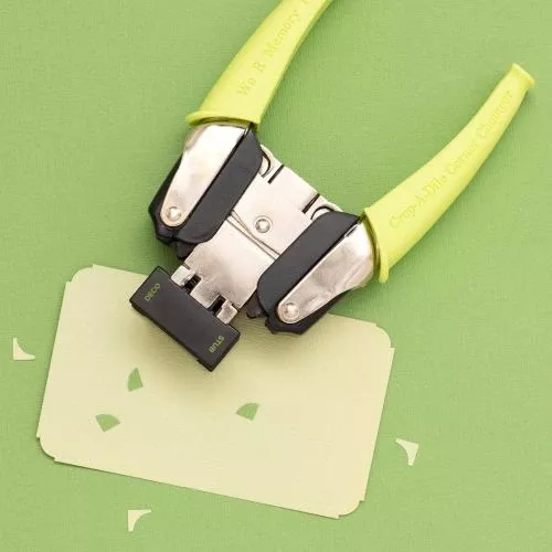 Crop-A-Dile Retro Corner Chomper Tool Stub & Deco- Postage as per Actual