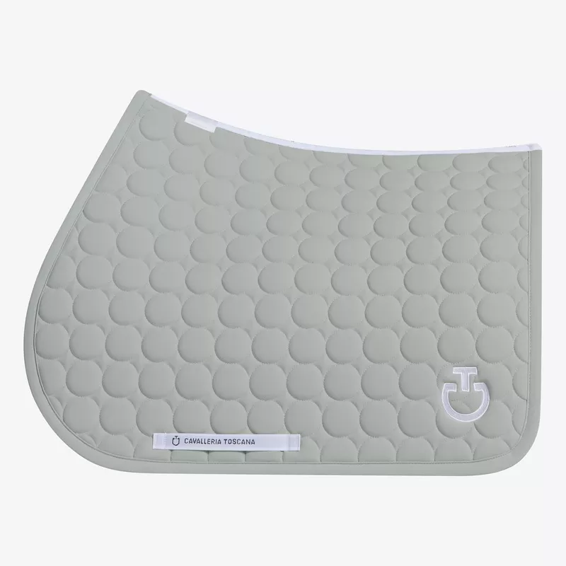 CT Circular Quilted Jersey Jumping Saddle Pad Belgian Block