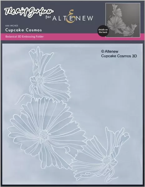 Cupcake Cosmos - 3-D Embossing Folder - Altenew