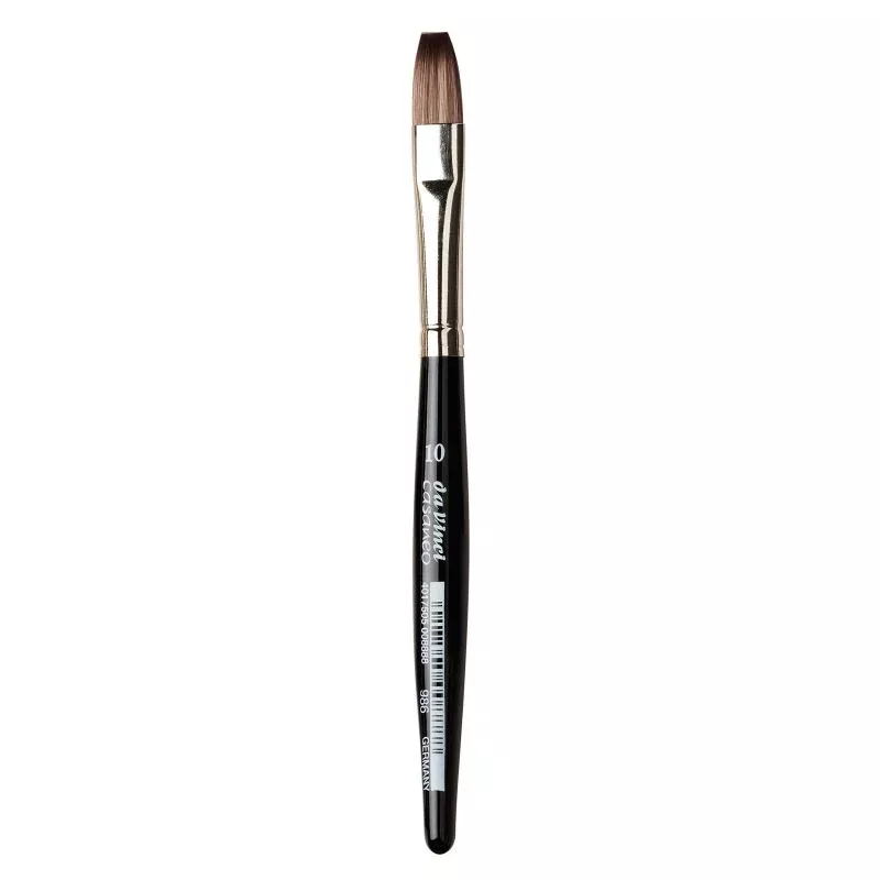 da vinci casaneo watercolour brush xs flat