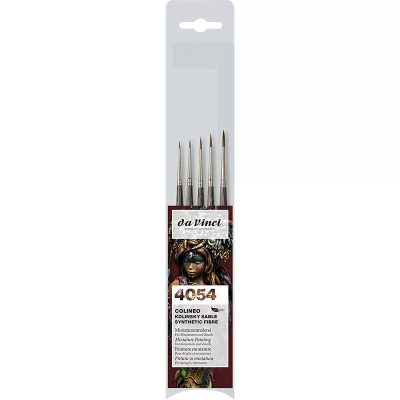 da vinci colineo miniatures brush set 5