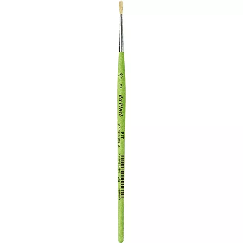 da vinci fit synthetic bristle brush round