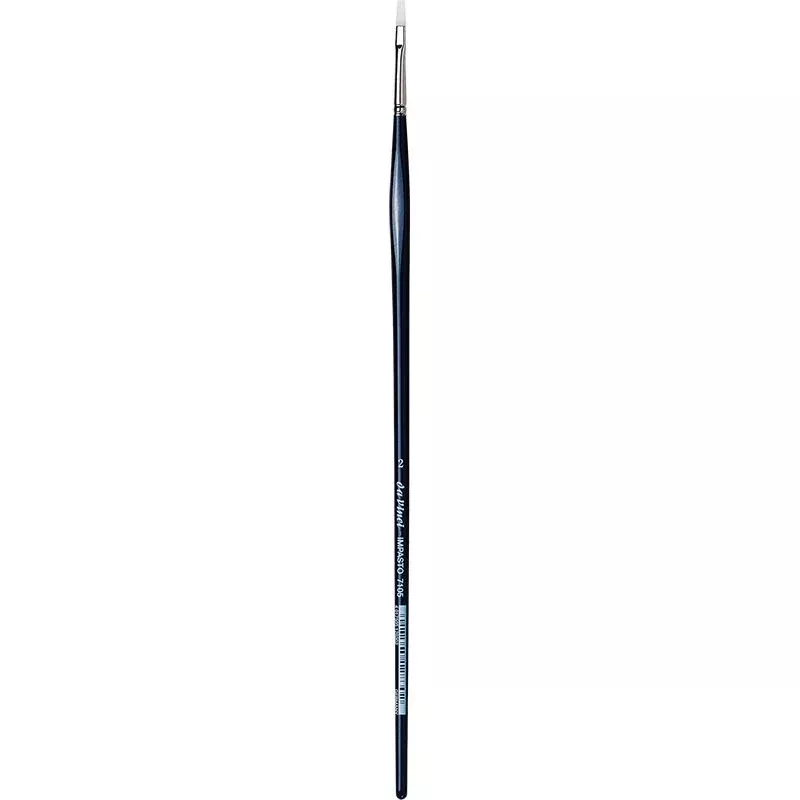 da vinci impasto brush flat