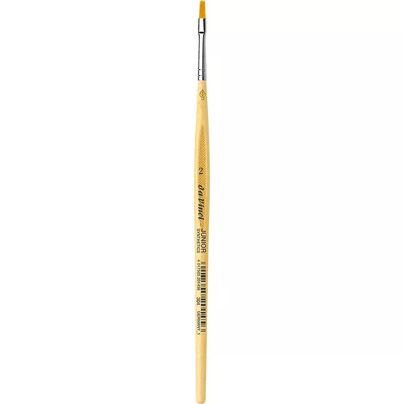 da vinci junior synthetic brush flat
