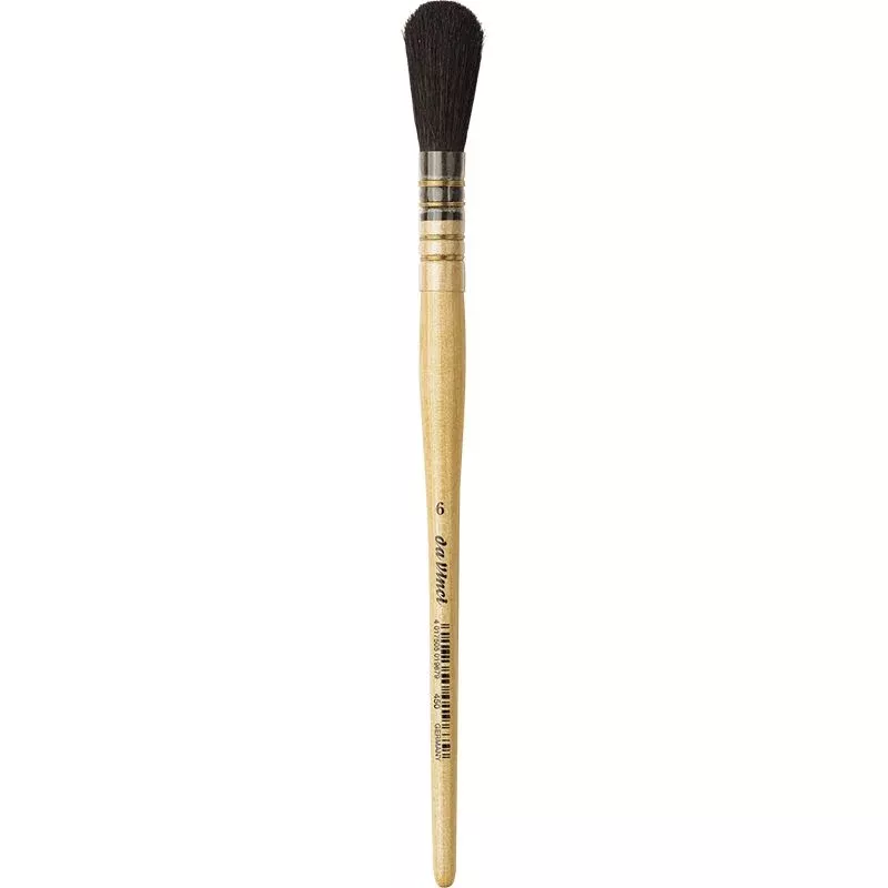 da vinci specialty brush gilder duster oval goat