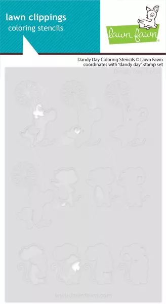 Dandy Day - Coloring Stencils - Lawn Fawn