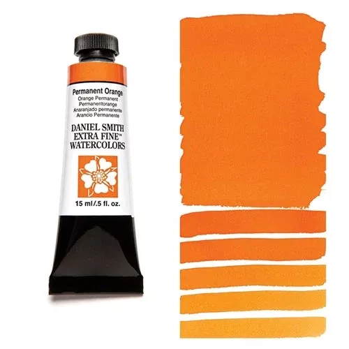Daniel Smith PERMANENT ORANGE 15ML Extra Fine Watercolor 284600071*