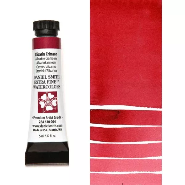 daniel smith watercolour paint alizarin crimson