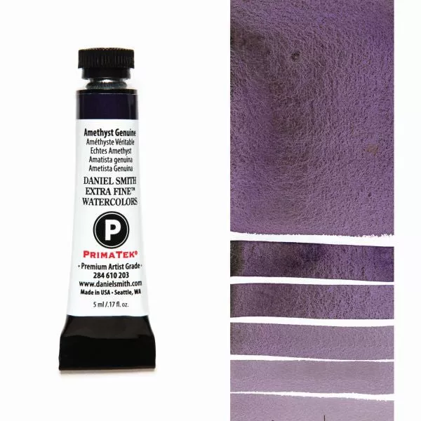 daniel smith watercolour paint amethyst genuine (primatek)